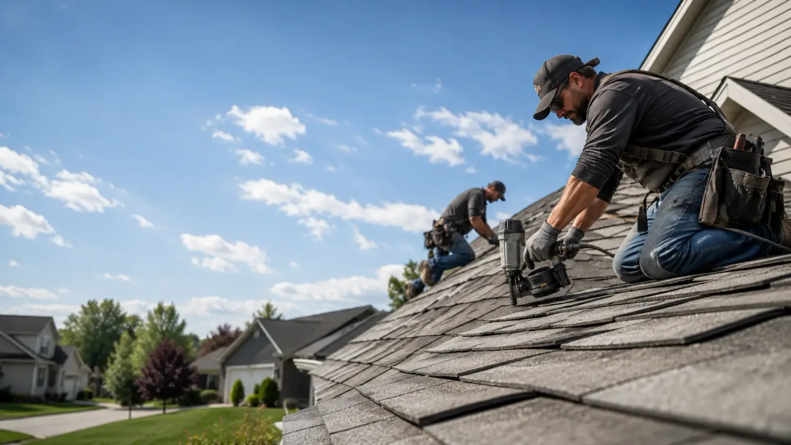 Storm Damage Roof Repair in Roaring Spring, PA near me